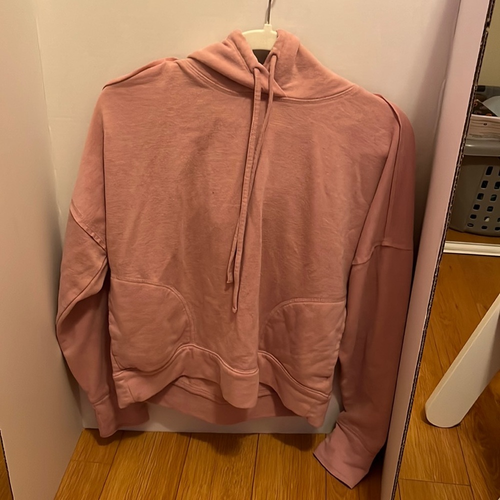 Pink hoodie